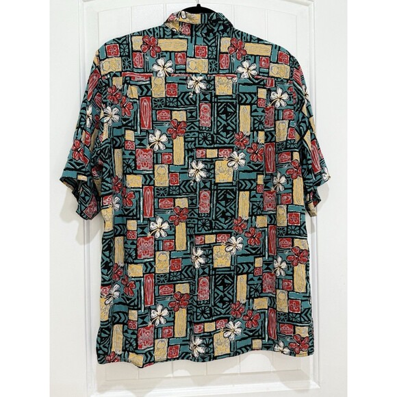 Reyn Spooner Hawaiian Aloha Shirt Disney Lilo & Stitch Rayon Size S RARE - Picture 5 of 7